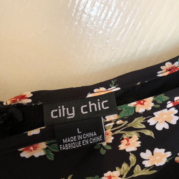 City Chic Dress Size Large - Picture 8 of 9